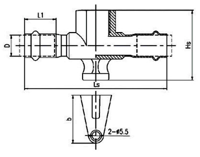 不銹鋼水管三通接頭