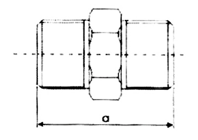 雙外絲轉換接頭